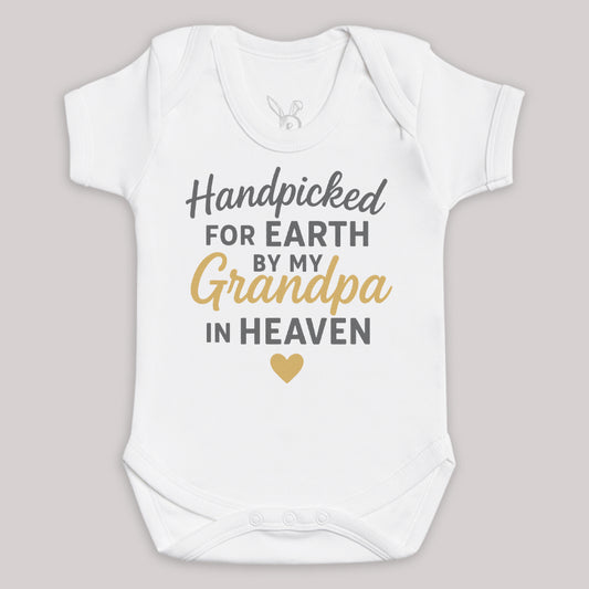 Handpicked for Earth by Grandpa - Baby Bodysuit (Choice of Style)