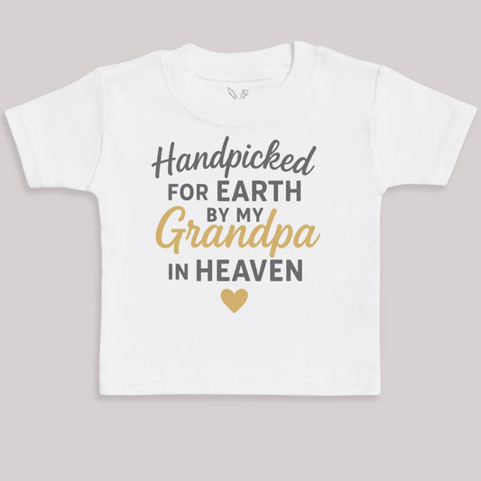 Handpicked for Earth by Grandpa - Baby Bodysuit (Choice of Style)