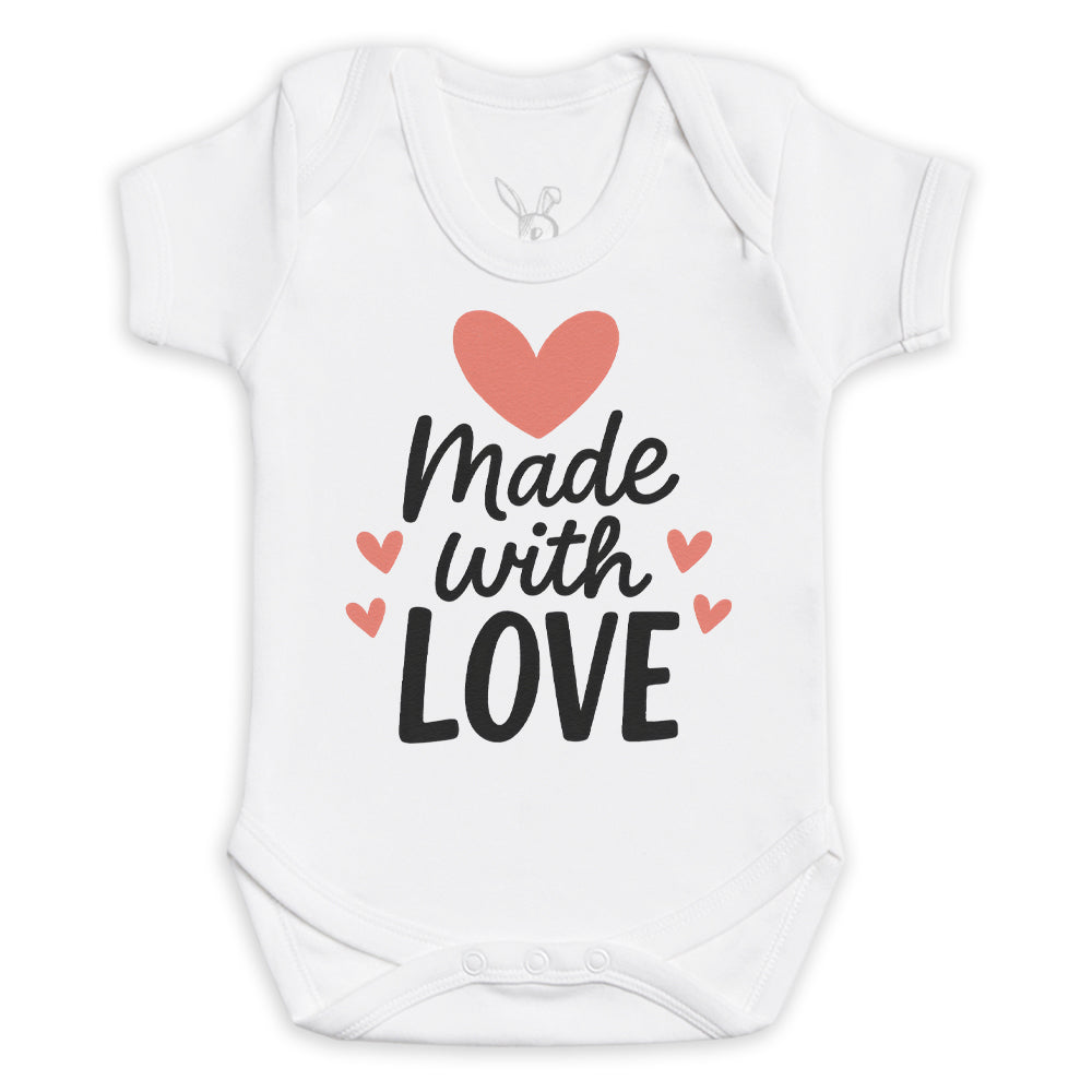 Made With Love - Baby Bodysuit (Choice of Style)