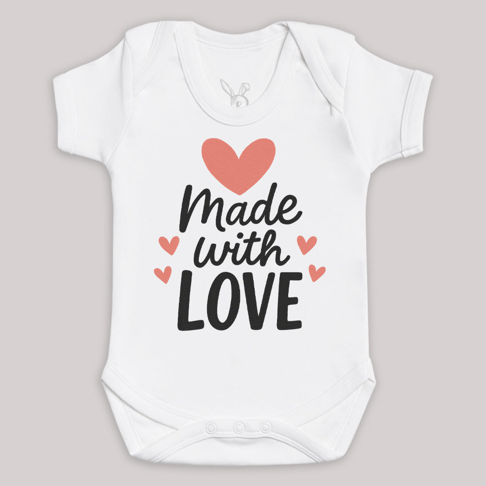 Made With Love - Baby Bodysuit (Choice of Style)