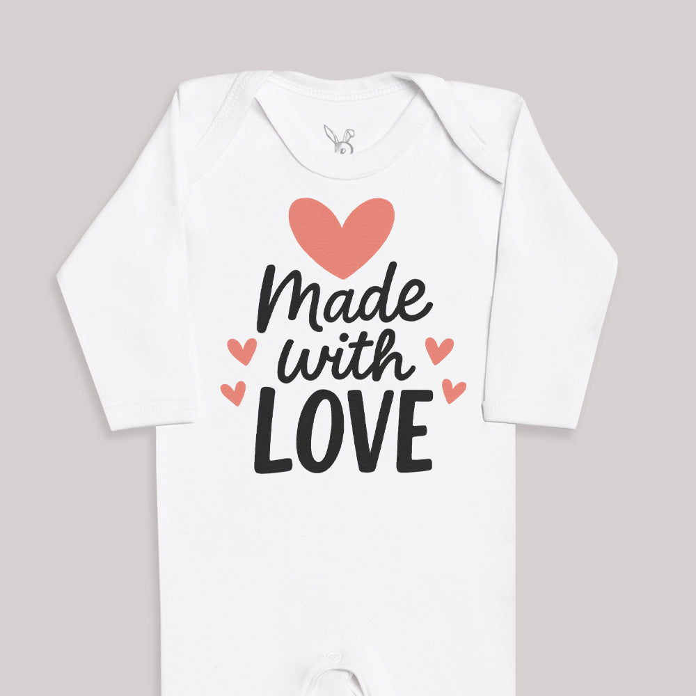 Made With Love - Baby Bodysuit (Choice of Style)