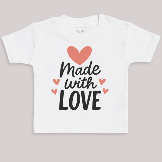 Made With Love - Baby Bodysuit (Choice of Style)