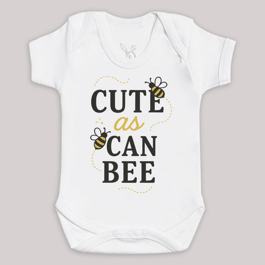 Cute As Can Bee - Baby Bodysuit (Choice of Style)