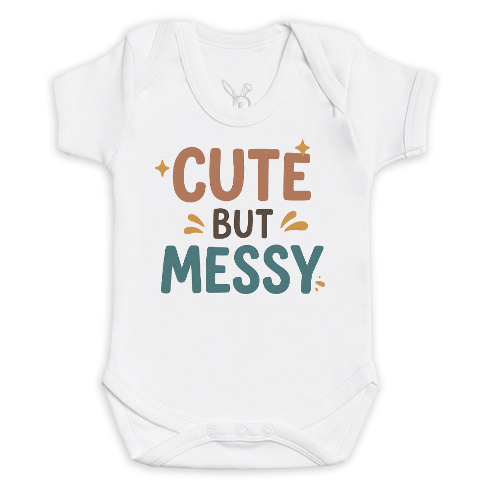 Cute But Messy - Baby Bodysuit (Choice of Style)