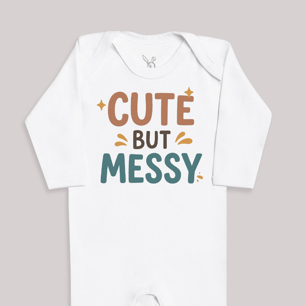 Cute But Messy - Baby Bodysuit (Choice of Style)