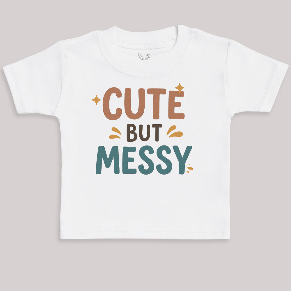 Cute But Messy - Baby Bodysuit (Choice of Style)