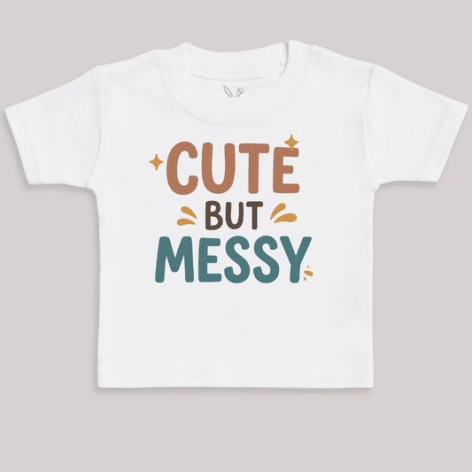 Cute But Messy - Baby Bodysuit (Choice of Style)