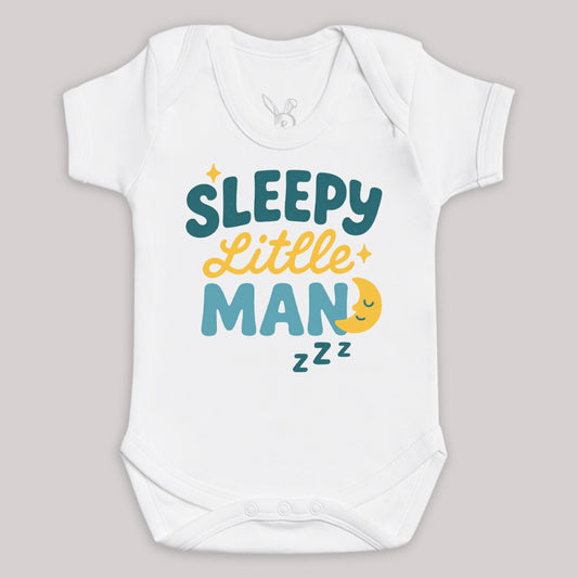 Sleepy Little Man - Baby Bodysuit (Choice of Style)
