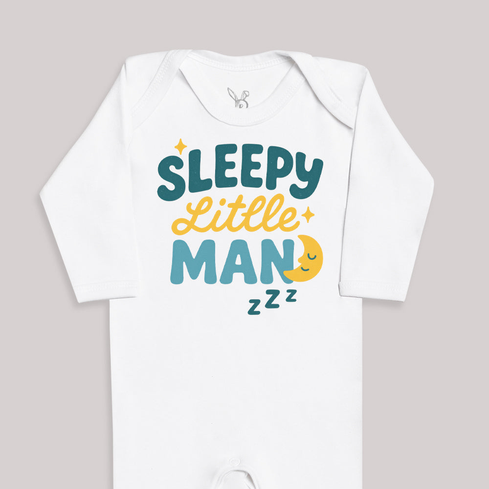 Sleepy Little Man - Baby Bodysuit (Choice of Style)