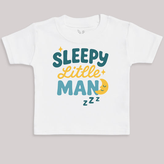 Sleepy Little Man - Baby Bodysuit (Choice of Style)