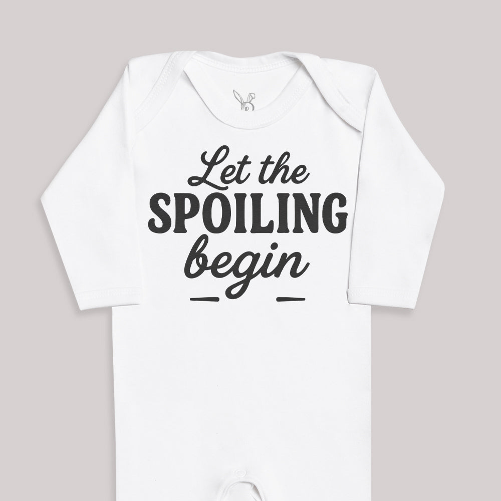 Let The Spoiling Begin - Baby Bodysuit (Choice of Style)