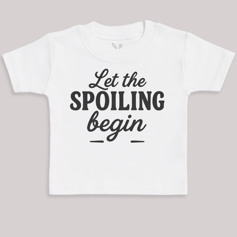 Let The Spoiling Begin - Baby Bodysuit (Choice of Style)
