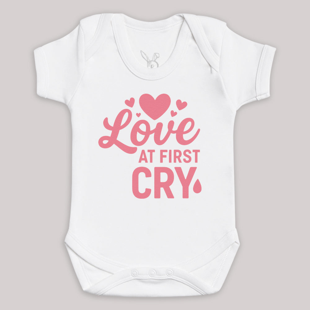 Love At First Cry - Baby Bodysuit (Choice of Style)