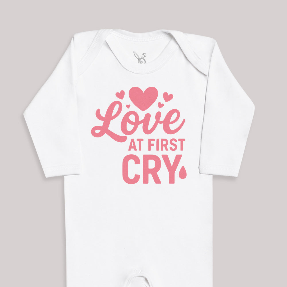 Love At First Cry - Baby Bodysuit (Choice of Style)