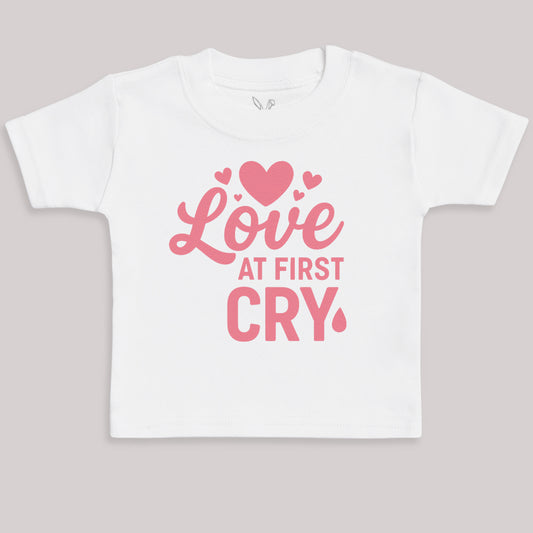 Love At First Cry - Baby Bodysuit (Choice of Style)