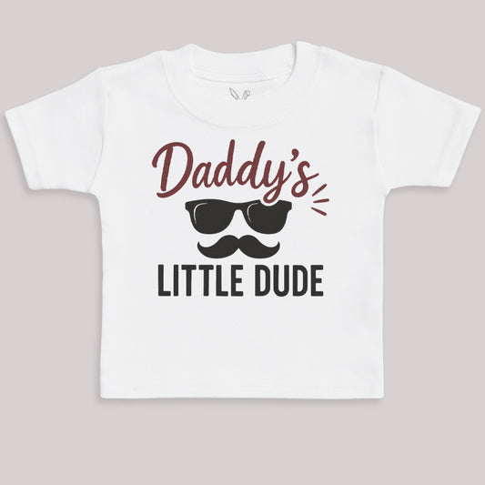 Daddys Little Dude - Baby Bodysuit (Choice of Style)