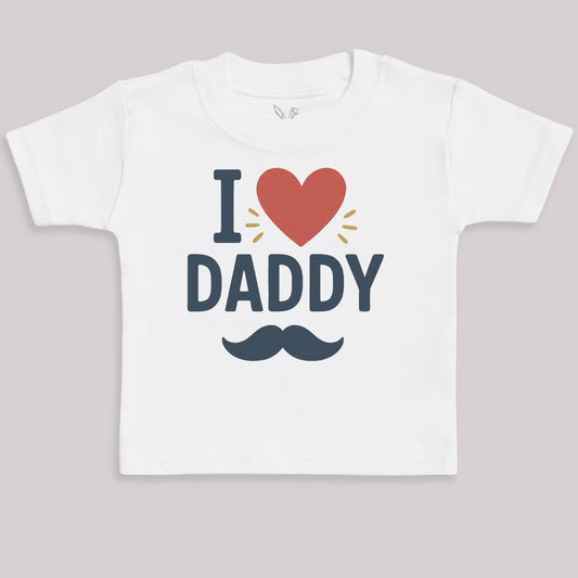 I Love Daddy - Baby Bodysuit (Choice of Style)