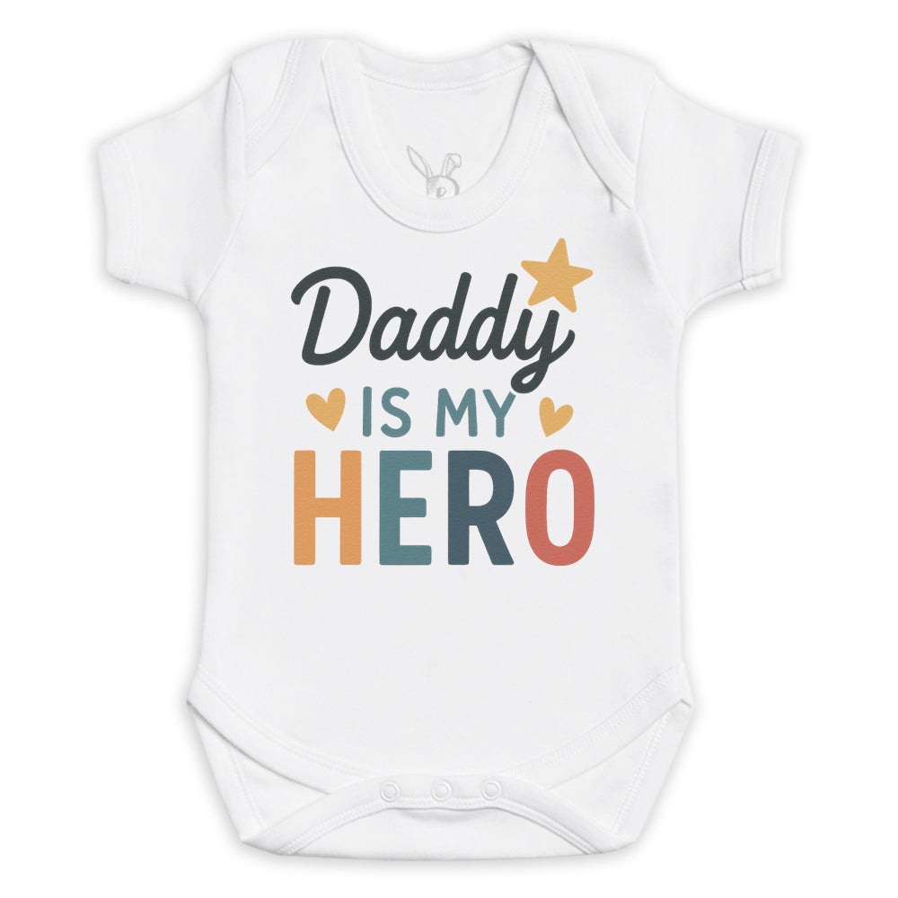 Daddy Is My Hero - Baby Bodysuit (Choice of Style)