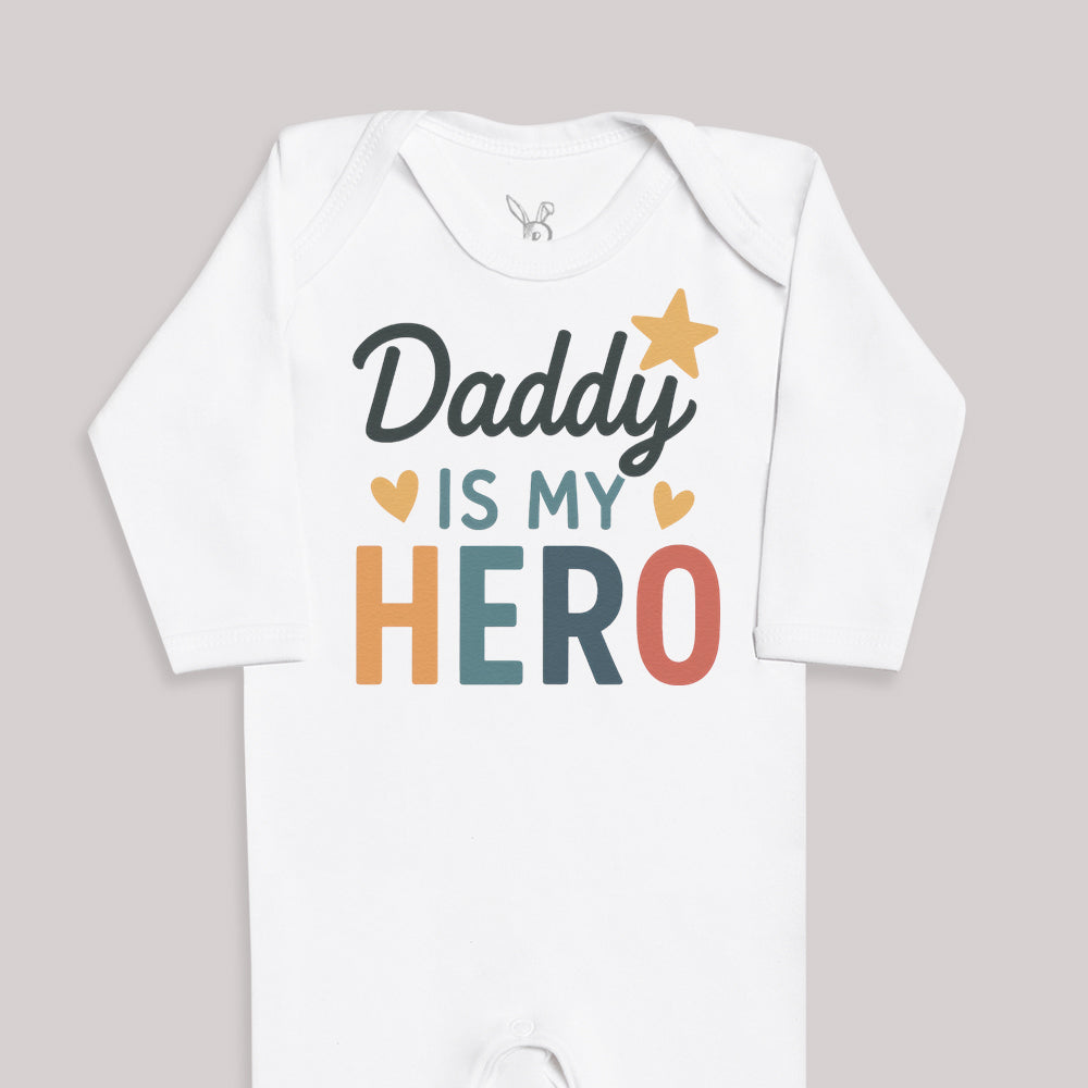 Daddy Is My Hero - Baby Bodysuit (Choice of Style)