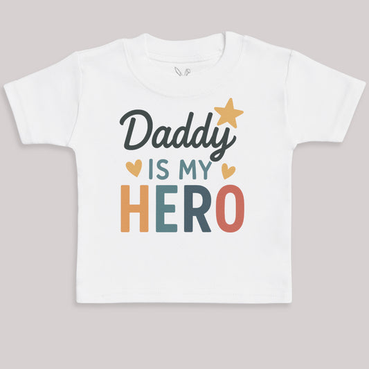 Daddy Is My Hero - Baby Bodysuit (Choice of Style)