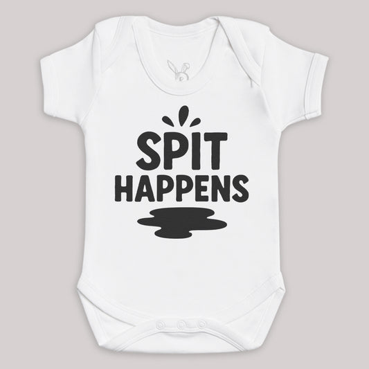 Spit Happens - Baby Bodysuit (Choice of Style)