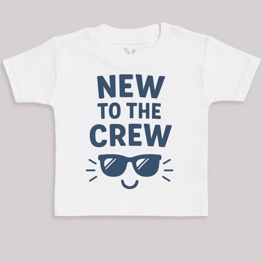 New To The Crew - Baby Bodysuit (Choice of Style)