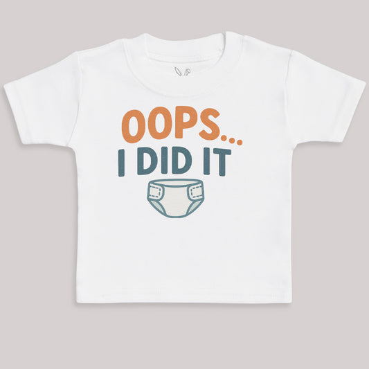 Oops I Did It - Baby Bodysuit (Choice of Style)