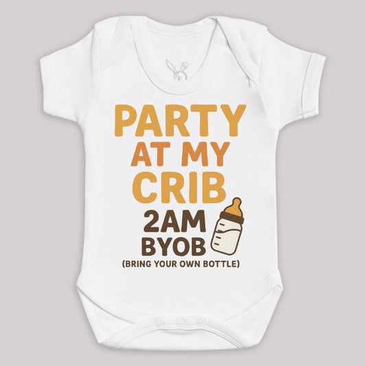 Party At My Crib 2AM - Baby Bodysuit (Choice of Style)