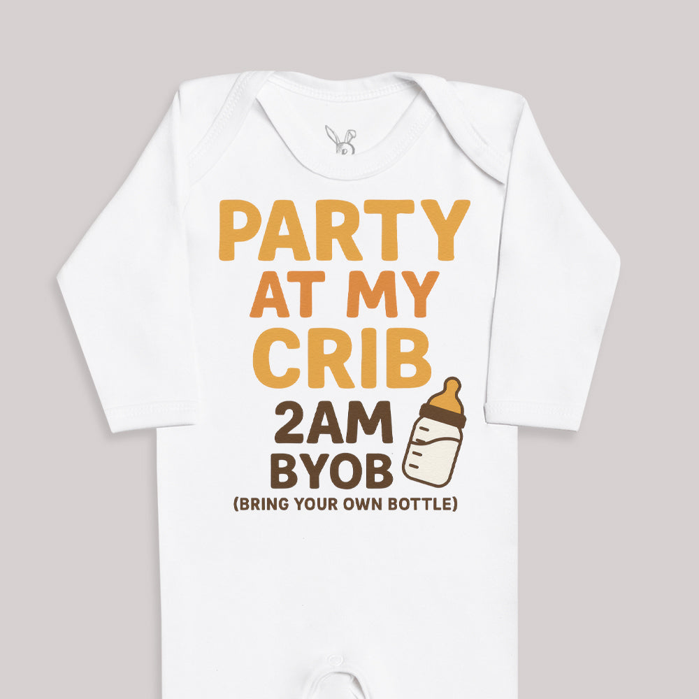 Party At My Crib 2AM - Baby Bodysuit (Choice of Style)