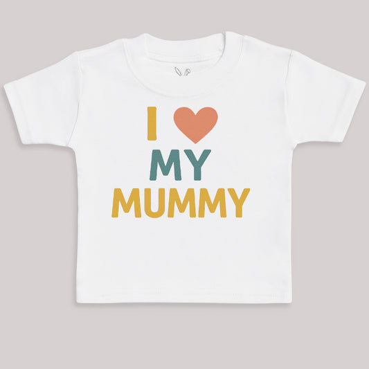 I Love My Mummy - Baby Bodysuit (Choice of Style)