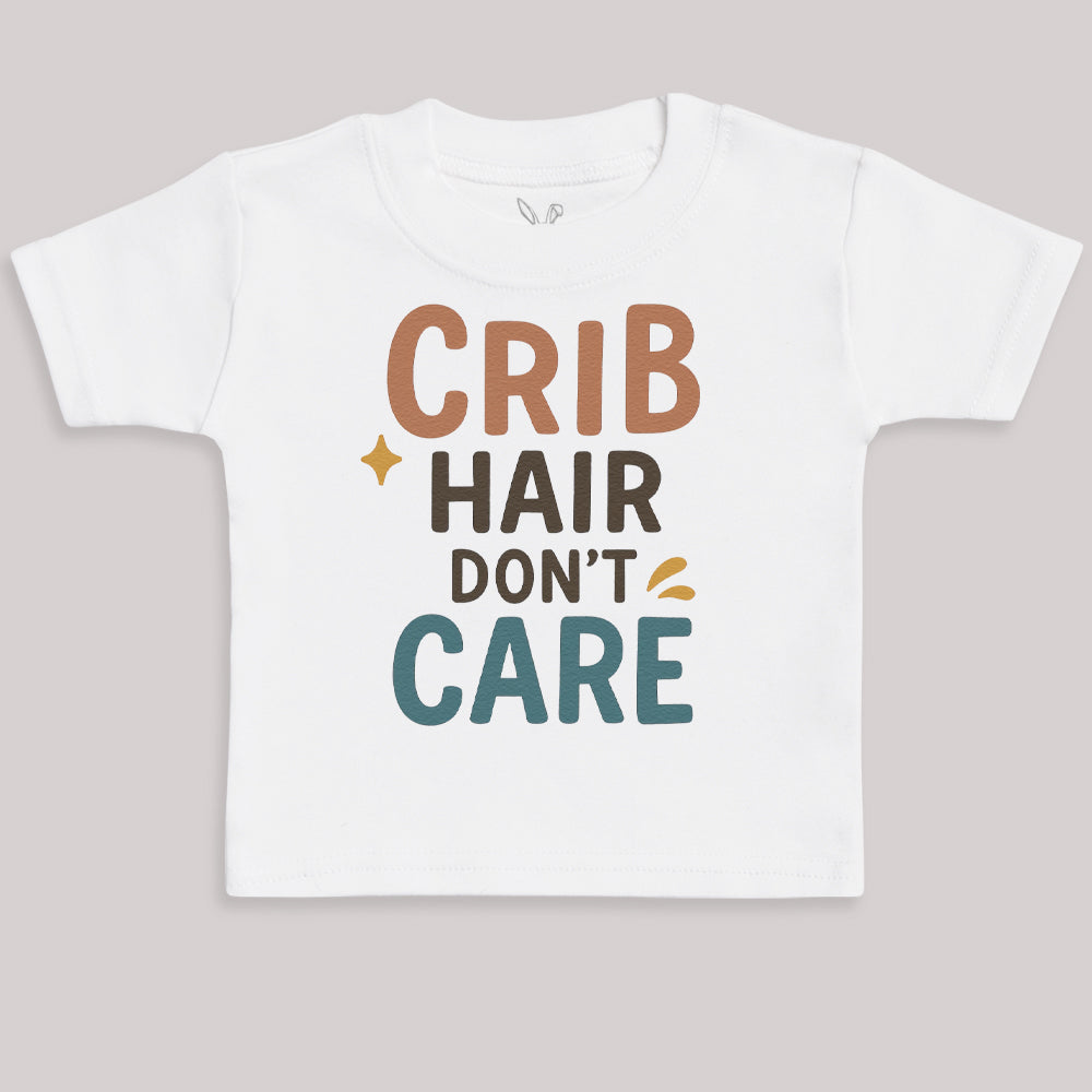 Crib Hair Don't Care - Baby Bodysuit (Choice of Style)