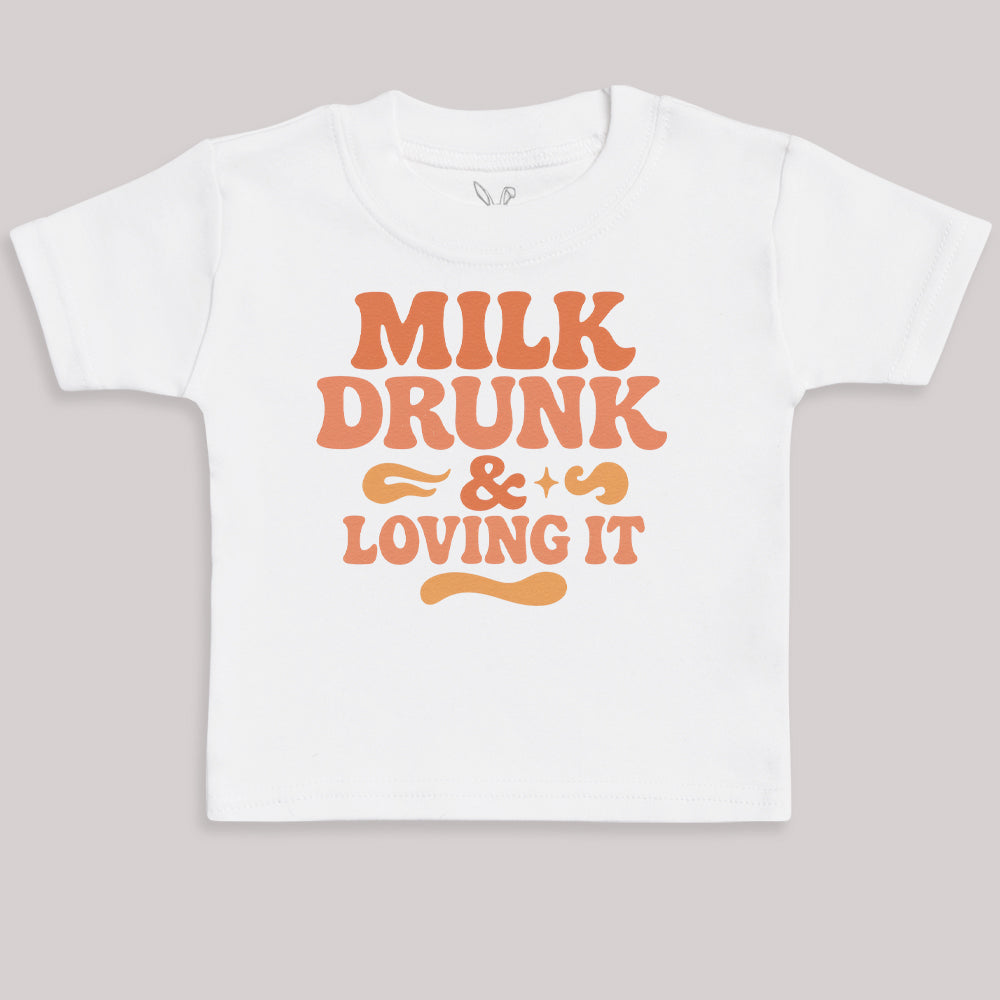 Milk Drunk And Loving It - Baby Bodysuit (Choice of Style)