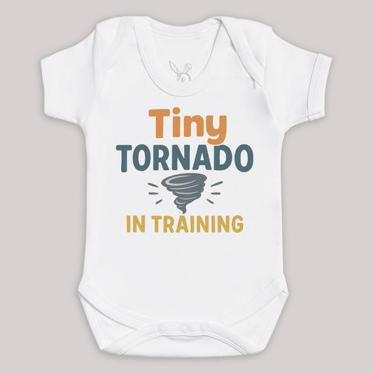 Tiny Tornado In Training - Baby Bodysuit (Choice of Style)