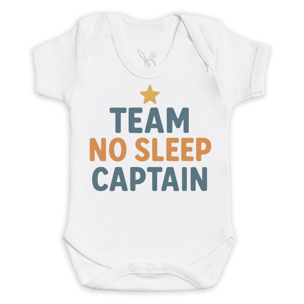 Team No Sleep Captain - Baby Bodysuit (Choice of Style)