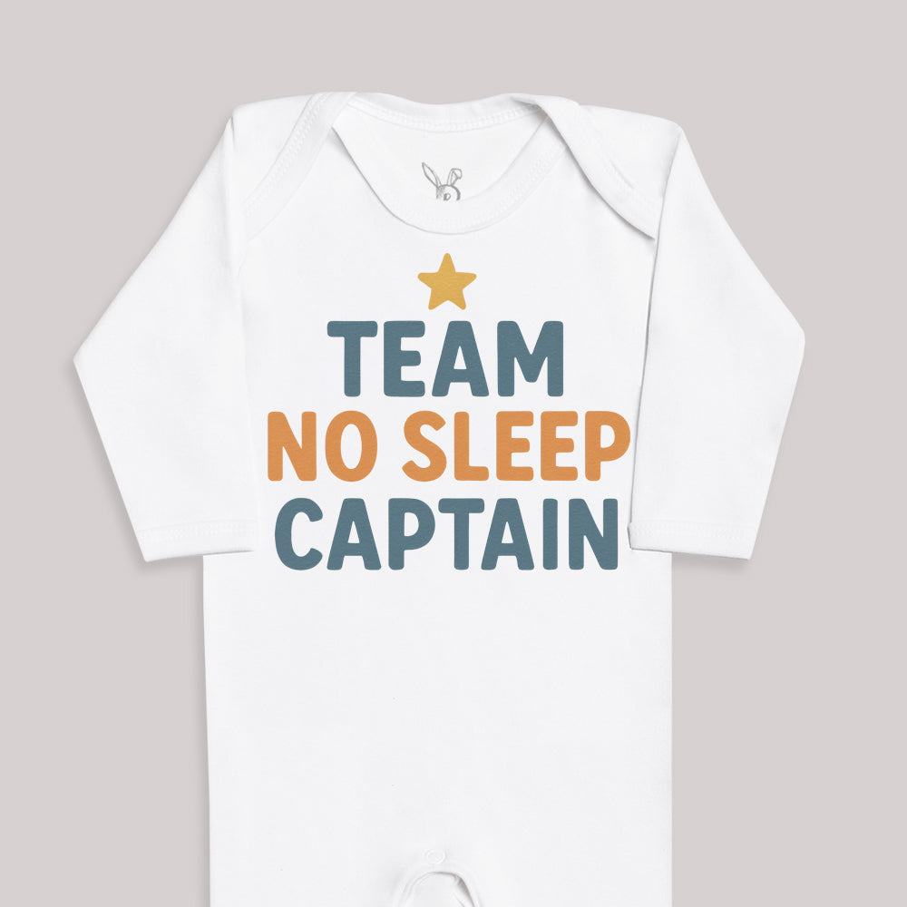 Team No Sleep Captain - Baby Bodysuit (Choice of Style)