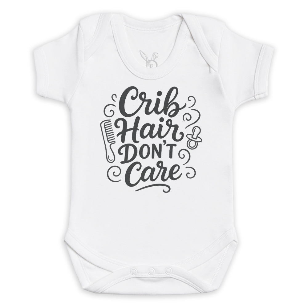 Crib Hair Don't Care - Baby Bodysuit (Choice of Style)