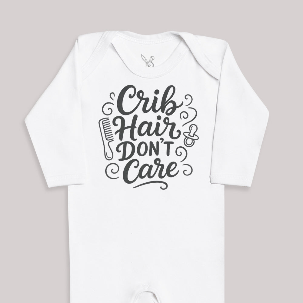 Crib Hair Don't Care - Baby Bodysuit (Choice of Style)