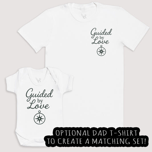 Guided By Love - Baby Gift Set - Baby Bodysuit Gift Set
