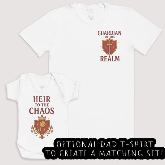 Heir of The Chaos - Baby Gift Set - Baby Bodysuit Gift Set