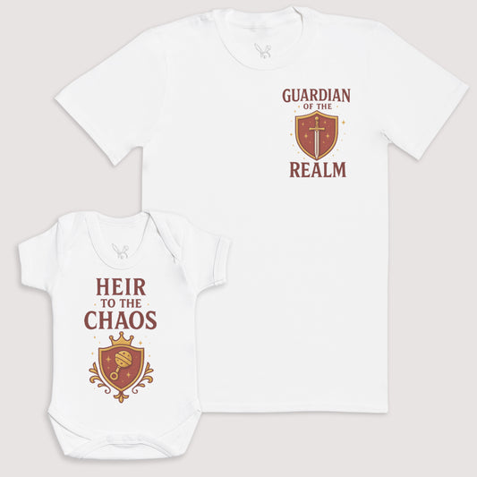 Heir of The Chaos - Baby Gift Set - Baby Bodysuit Gift Set