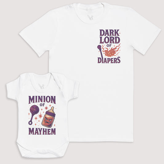 Minion of Mayhem - Baby Gift Set - Baby Bodysuit Gift Set