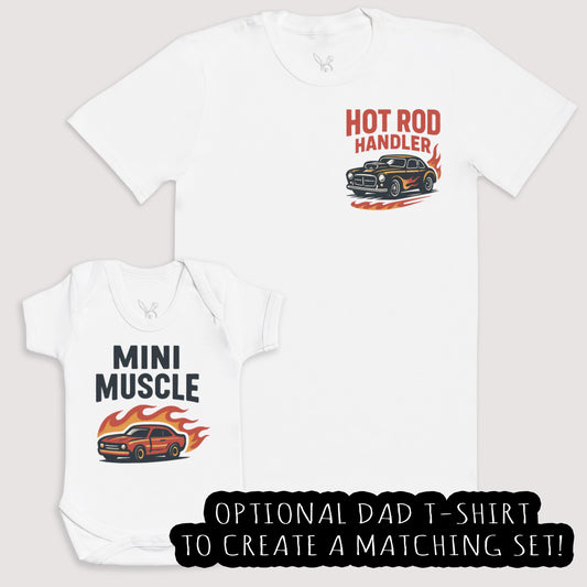 Mini Muscle - Baby Gift Set - Baby Bodysuit Gift Set