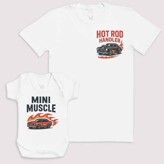 Mini Muscle - Baby Gift Set - Baby Bodysuit Gift Set