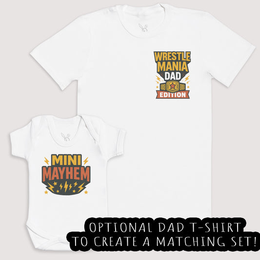 Mini Mayhem - Baby Gift Set - Baby Bodysuit Gift Set