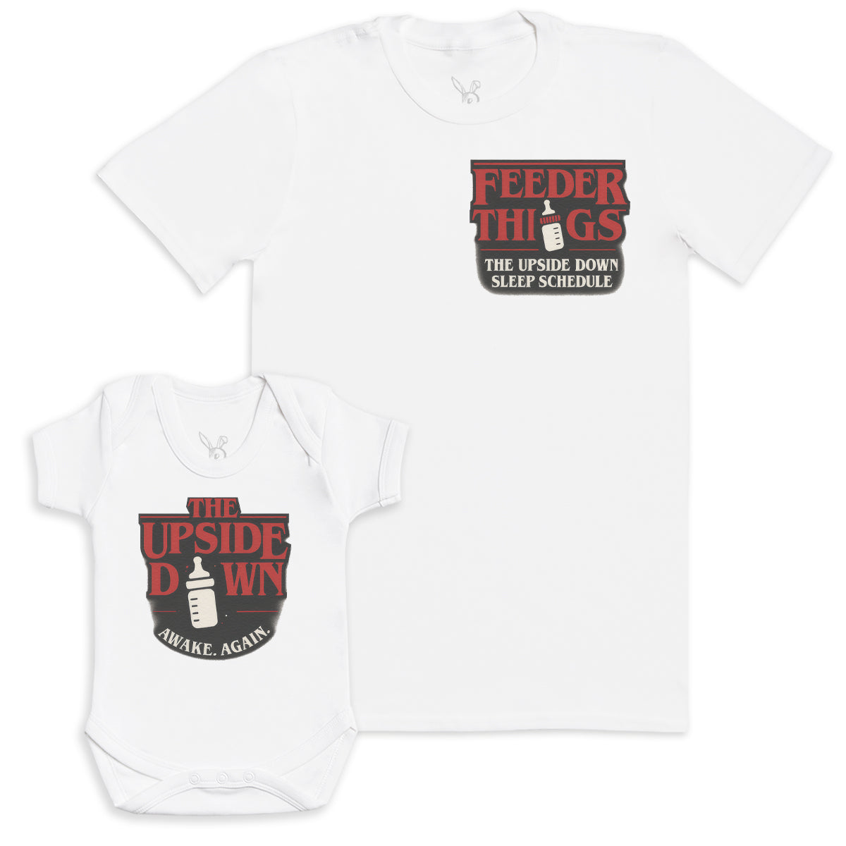 The Upside Down - Baby Gift Set - Baby Bodysuit Gift Set