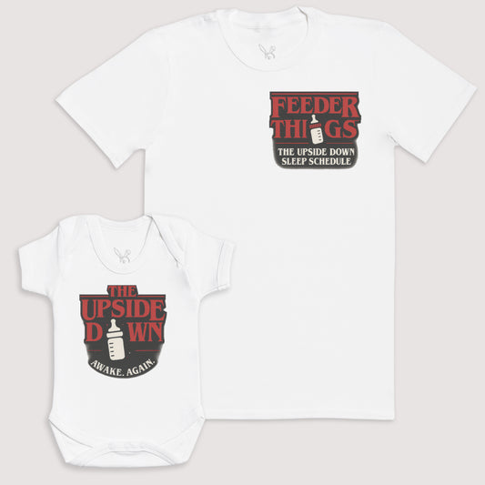 The Upside Down - Baby Gift Set - Baby Bodysuit Gift Set