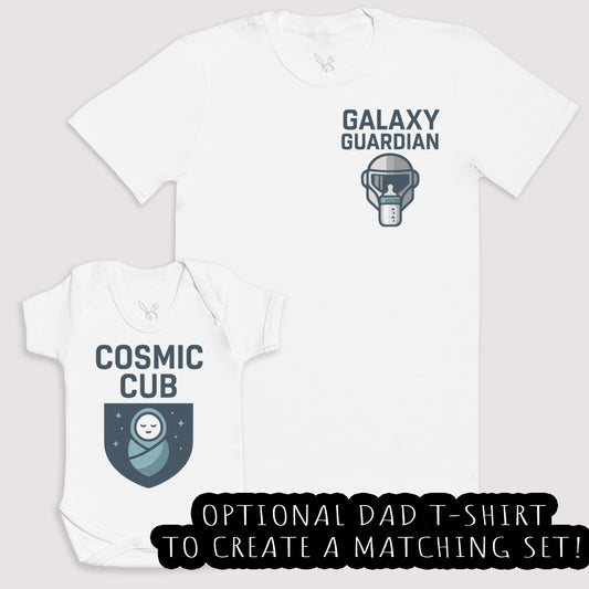 Cosmic Cub - Baby Gift Set - Baby Bodysuit Gift Set