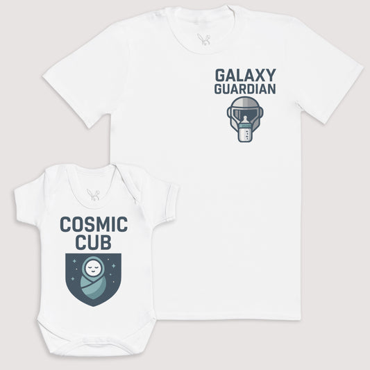 Cosmic Cub - Baby Gift Set - Baby Bodysuit Gift Set