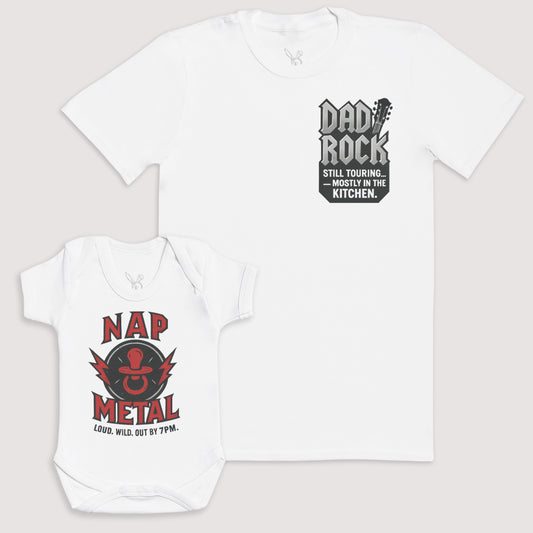 Nap Metal - Baby Gift Set - Baby Bodysuit Gift Set