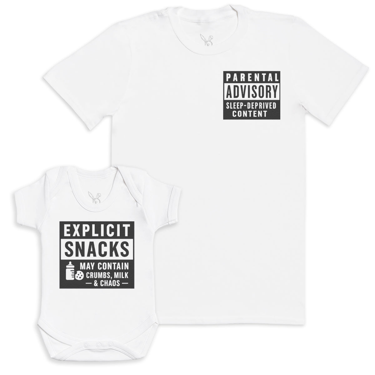 Explicit Snacks - Baby Gift Set - Baby Bodysuit Gift Set
